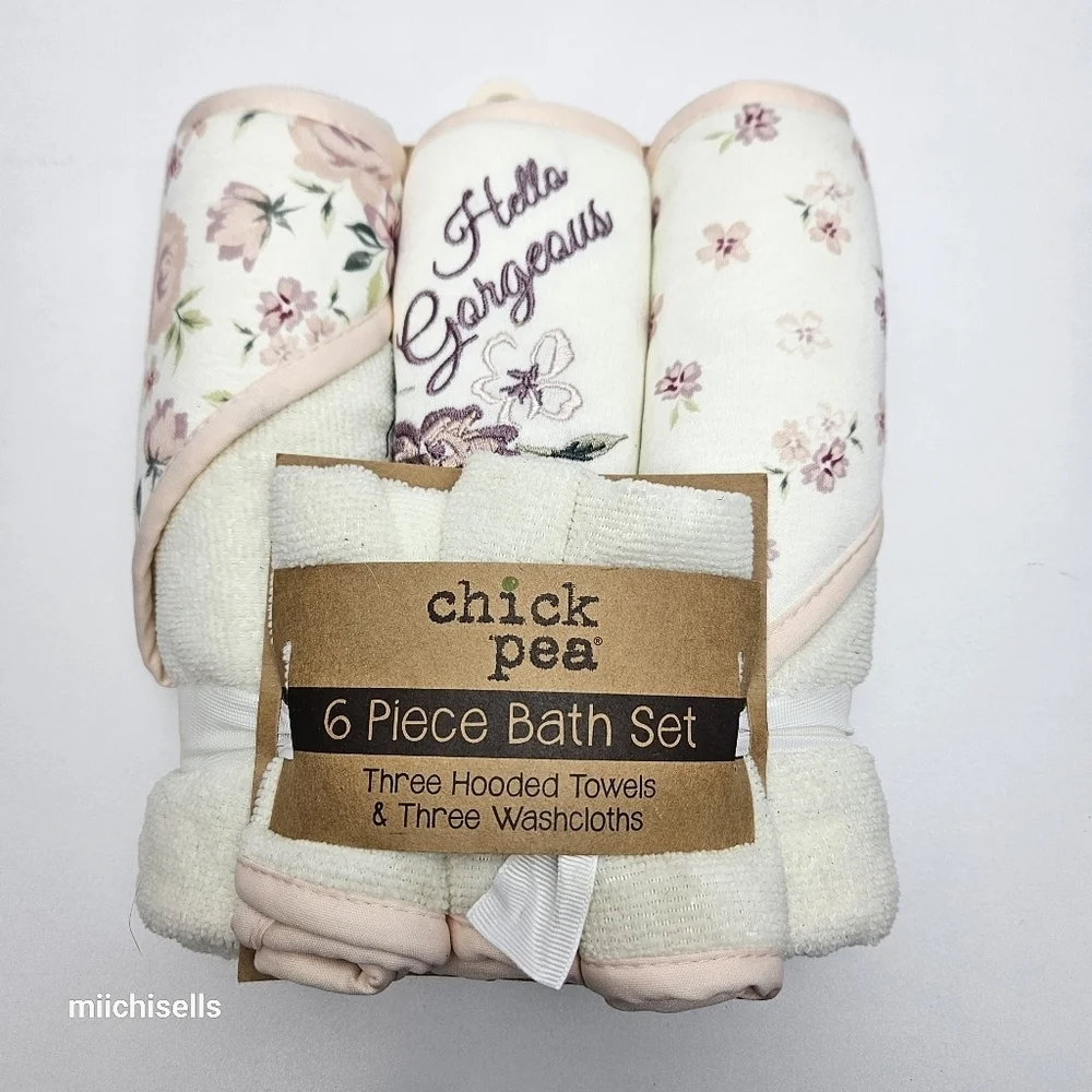 Baby Girl Bath Set Hello Gorgeous